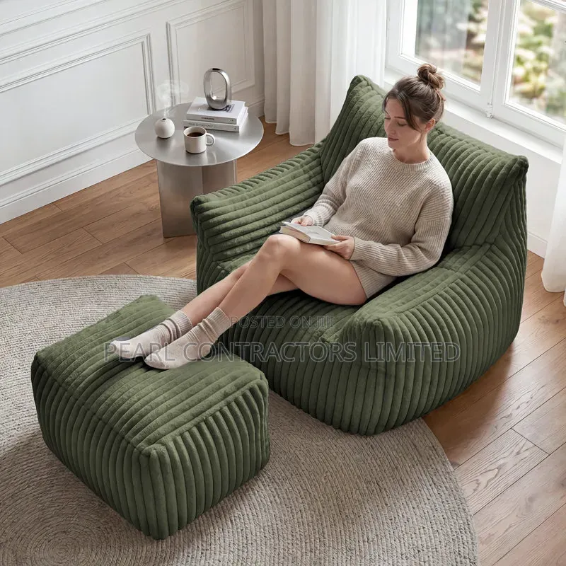 Bean Sofas Rest Couches With Ottoman in Any Colour From 1,200,000/-