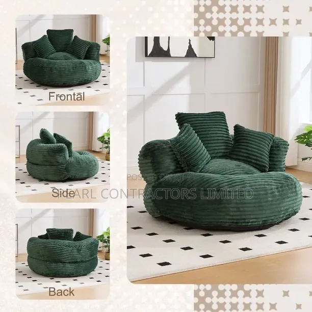 Bean Sofas Rest Couches With Ottoman in Any Colour From 1,200,000/-