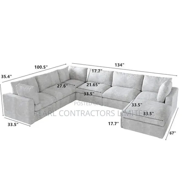 Sofas/Fiesta U Sofas 7 Seaters in Any Colour From 2,500,000/-