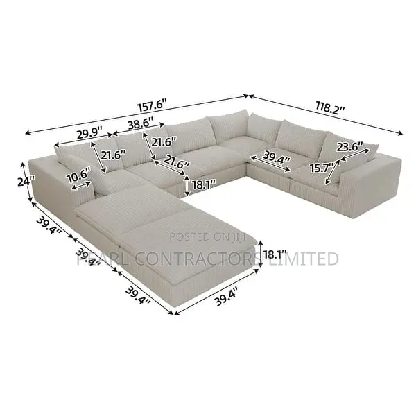 Sofas/Fiesta U Sofas 7 Seaters in Any Colour From 2,500,000/-
