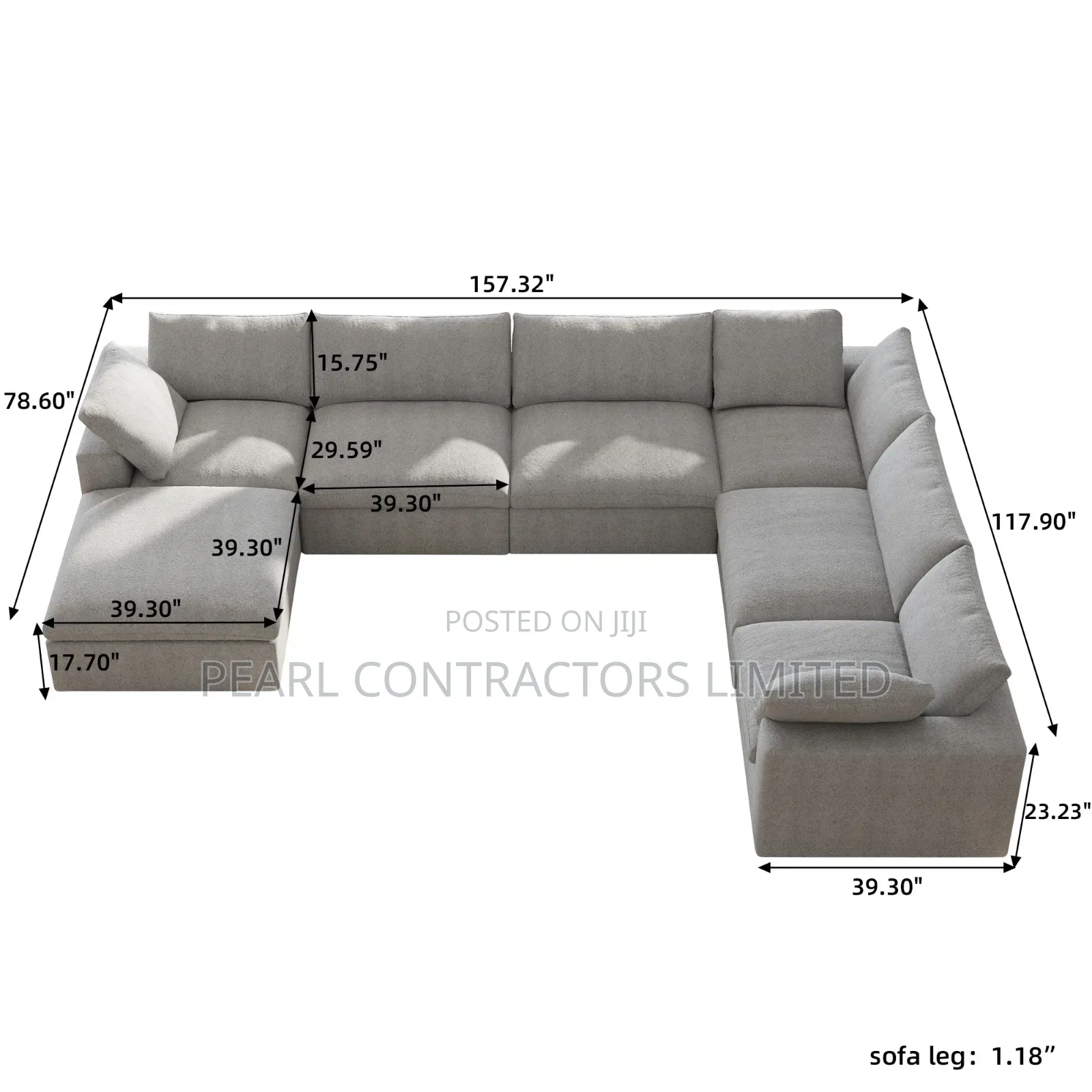 Sofas/Fiesta U Sofas 7 Seaters in Any Colour From 2,500,000/-