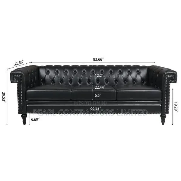 Sofas/3 Seaters Chesterfield Original Sofa Couches 1,200,000/-
