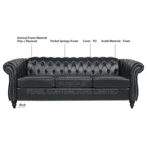 Sofas/3 Seaters Chesterfield Original Sofa Couches 1,200,000/-