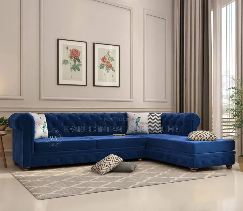 Sofas/Manchester Chesterfield L Sofa Beds Any Colour From 1,700,000/-