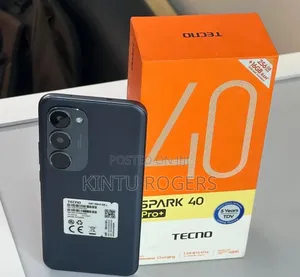 New Tecno Spark 40 Pro+ 256 GB Black