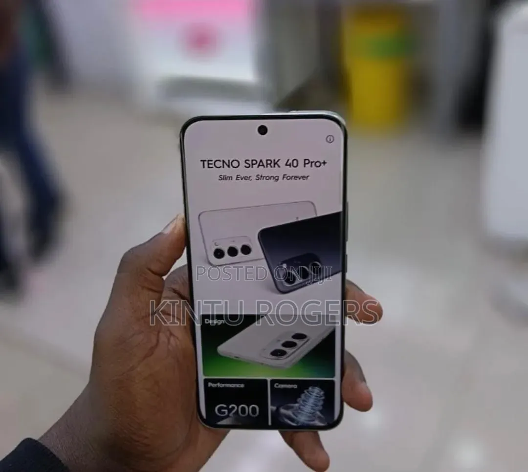 New Tecno Spark 40 Pro+ 256 GB Black