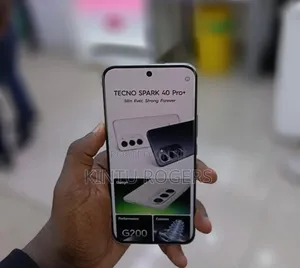 New Tecno Spark 40 Pro+ 256 GB Black