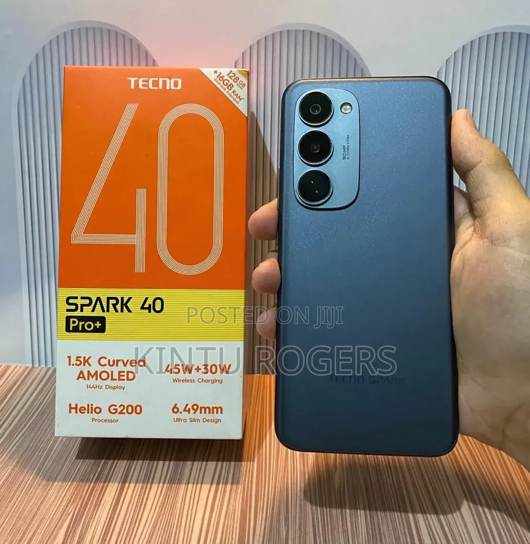 New Tecno Spark 40 Pro+ 256 GB Blue