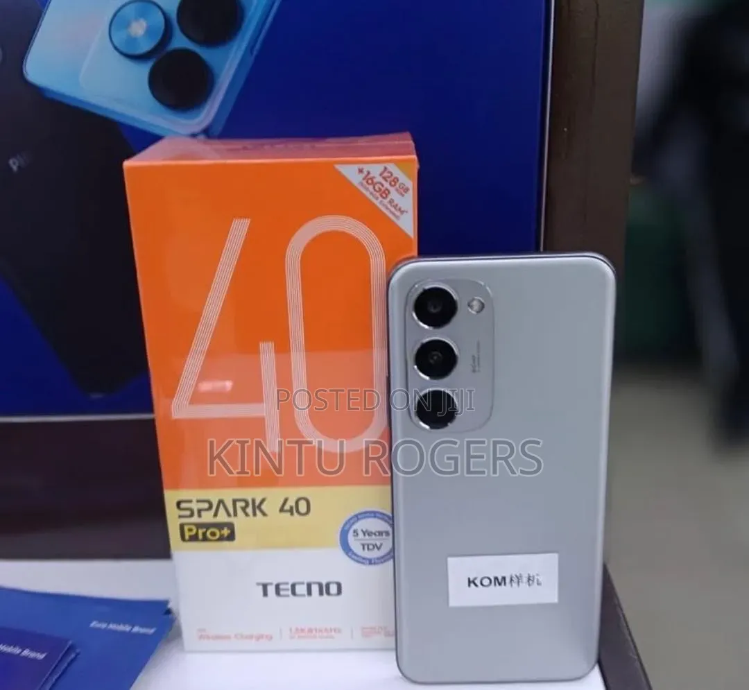 New Tecno Spark 40 Pro+ 256 GB White