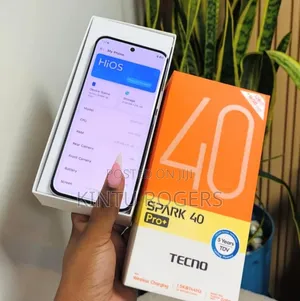 New Tecno Spark 40 Pro+ 256 GB White