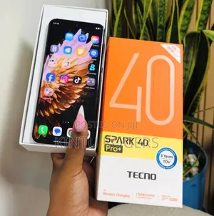 New Tecno Spark 40 Pro+ 256 GB Gray