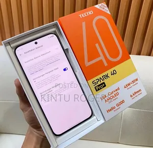 New Tecno Spark 40 Pro+ 256 GB Gray
