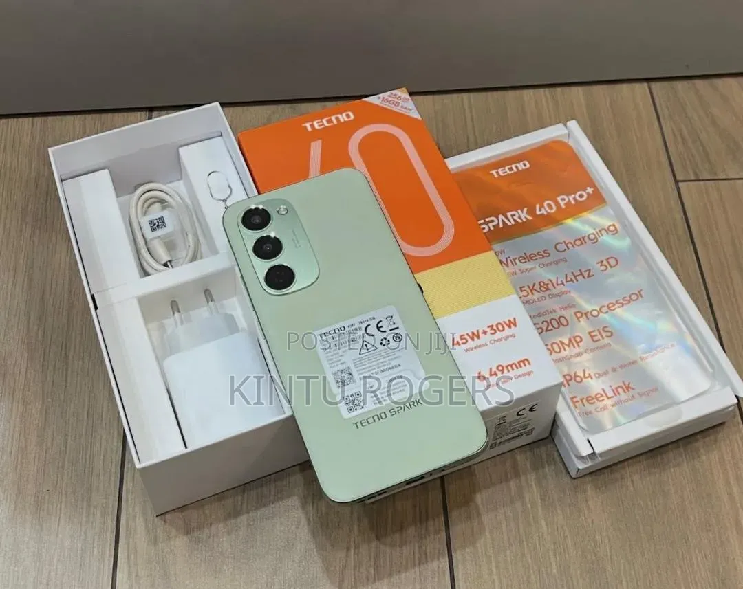 New Tecno Spark 40 Pro+ 256 GB Green
