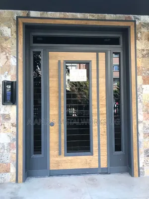 Metallic Modern Doors