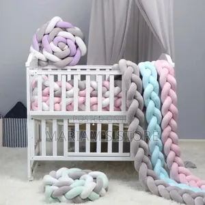 Braided Baby Crib Bumper 4mtr