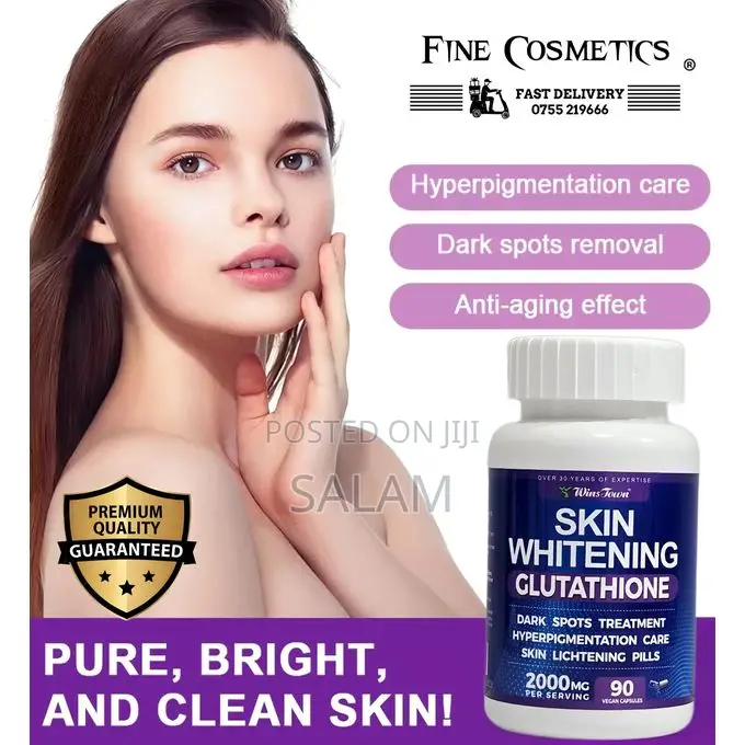Skin-Whitening Caps 2000mg - 90 Pills