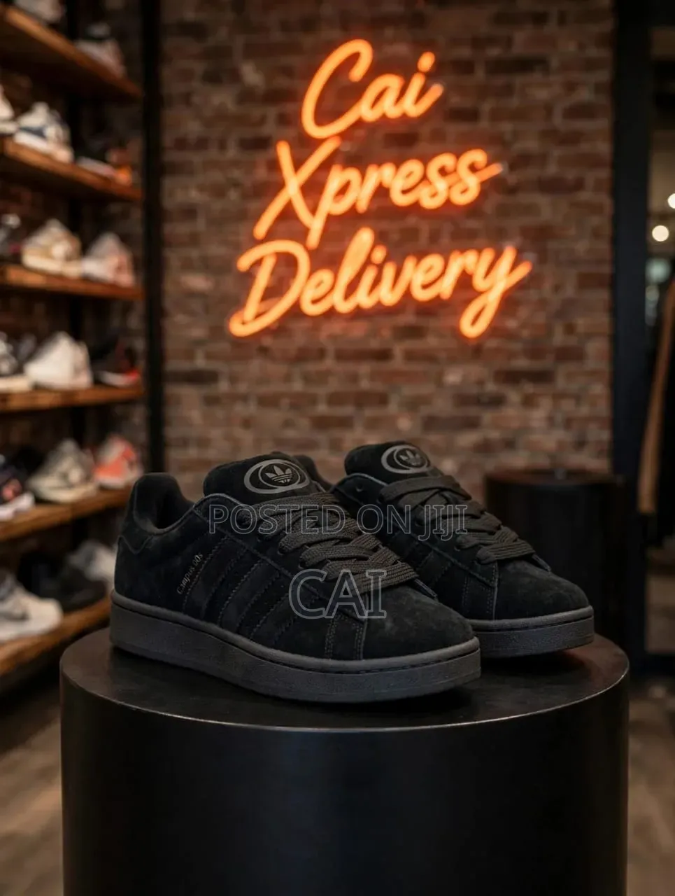 Adidas Campus 00s Sneakers in Black and Gre