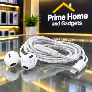 Title: Apple iPhone Lightning Wired Earphones – Built in Microphone