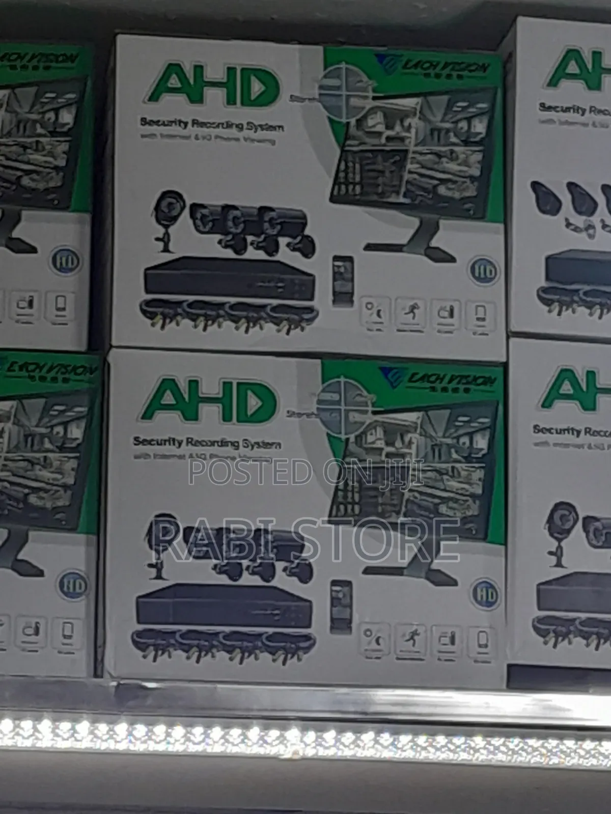 AHD 4-Camera Security System Kit