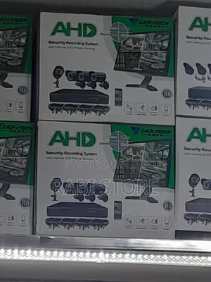 AHD 4-Camera Security System Kit