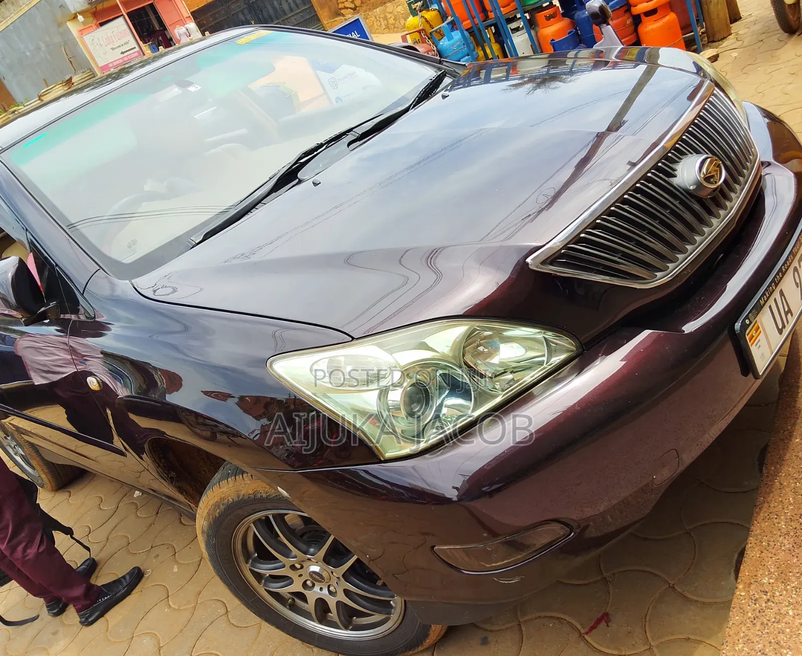 Toyota Harrier 2005 Maroon