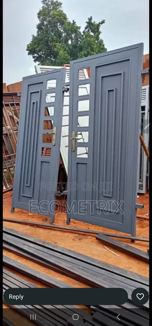 Modern Steel Back Doors | Strong & Durable Security Doors