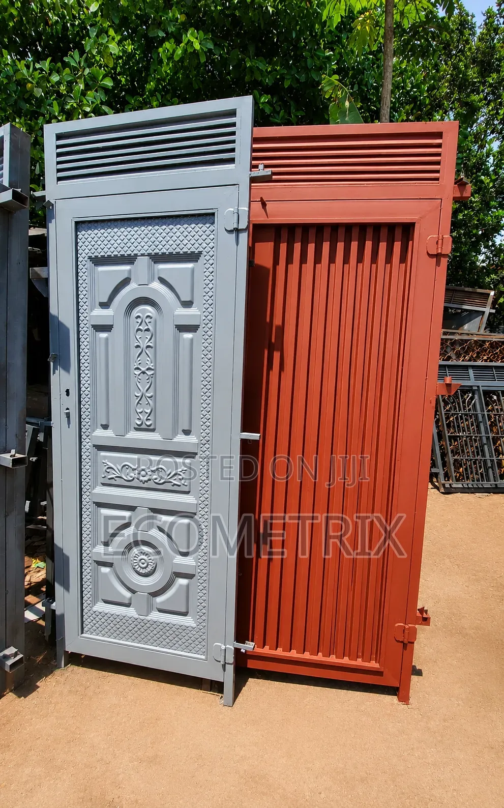 Modern Steel Back Doors | Strong & Durable Security Doors