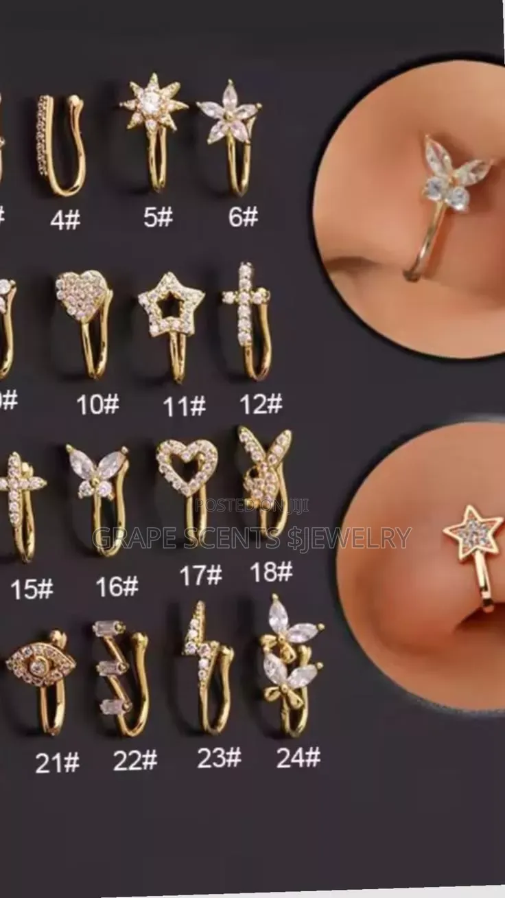 Fashion Non-Piercing Nose Hoop