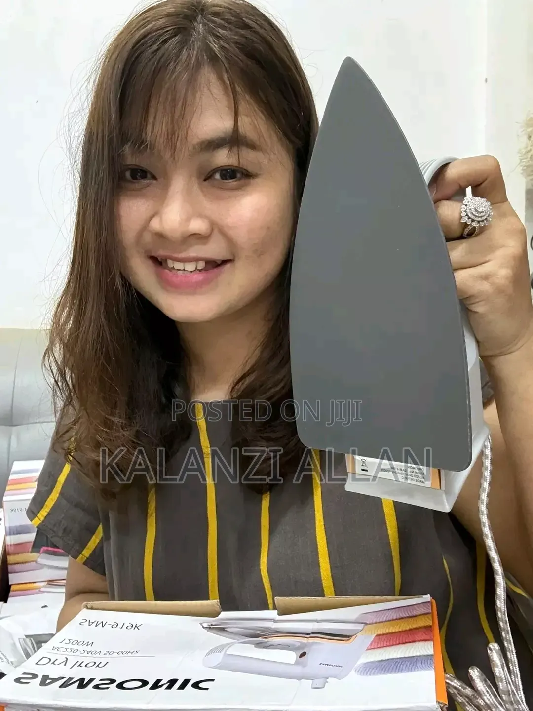 Samsonic Aluminum Dry Flat Iron