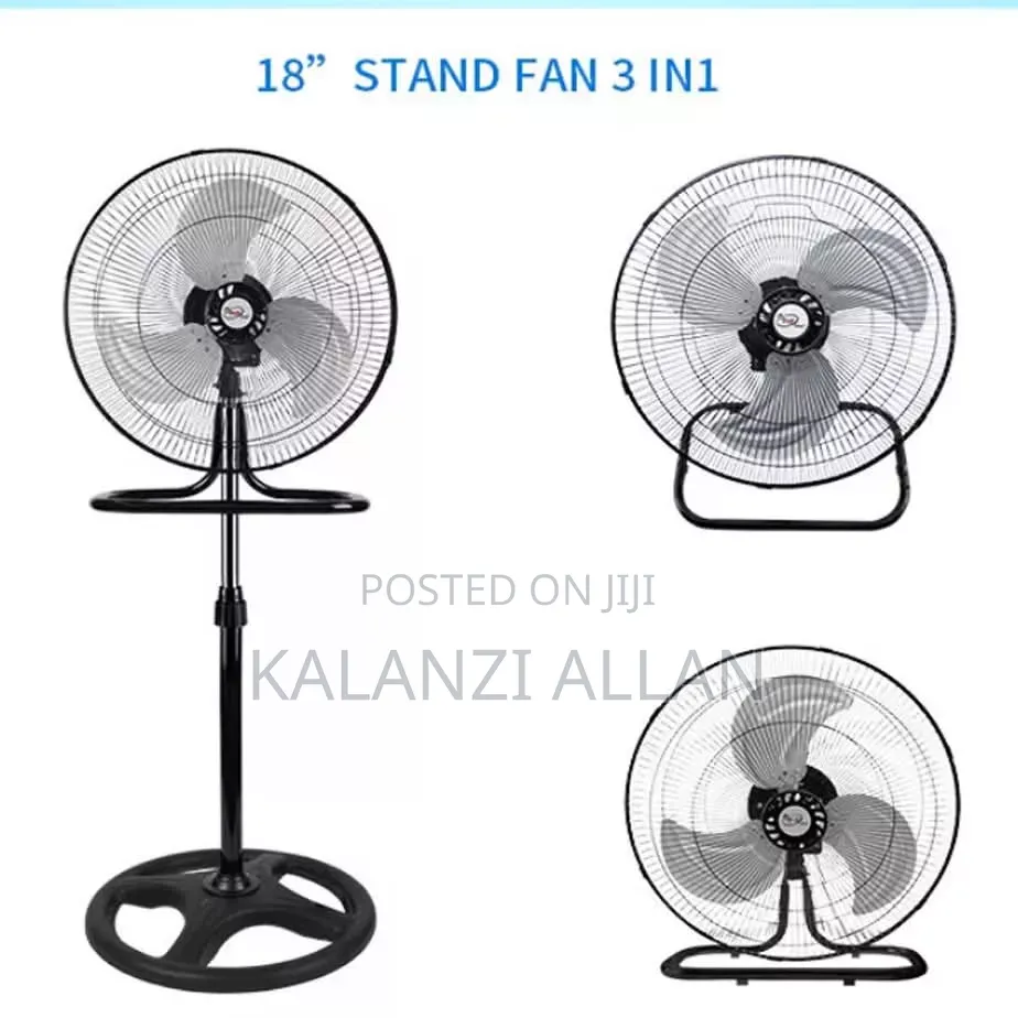 3 Blade Free Standing Oscillating Fan