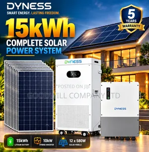 15kwh 48v Dyness Massive Clean Energy Hybrid/Lithium Solar System