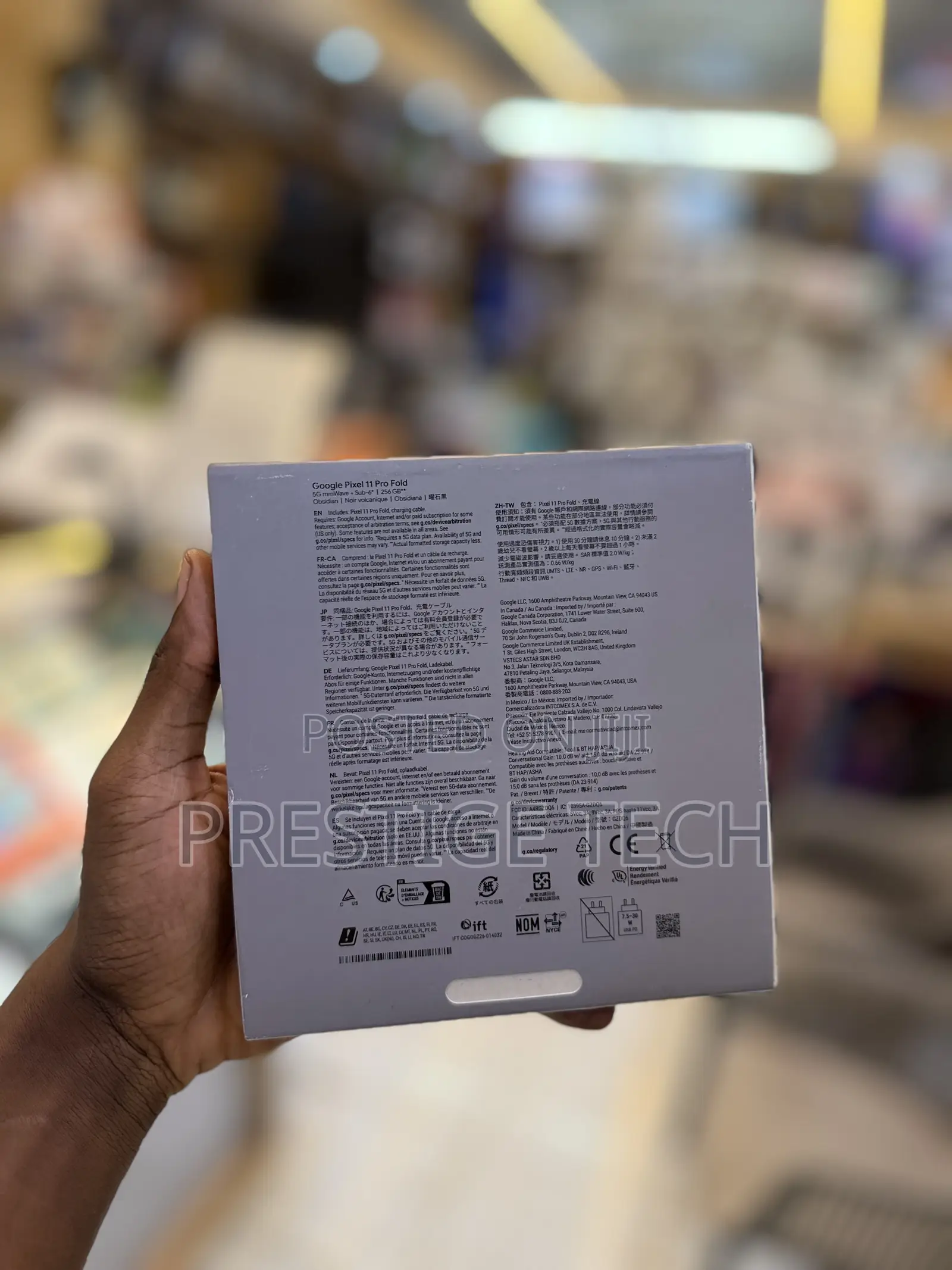 New Google Pixel 11 Pro Fold 256 GB Black