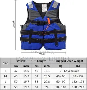 Life Vest With Emergency Whistle Sleeveless Flotation Vest Life Jacket