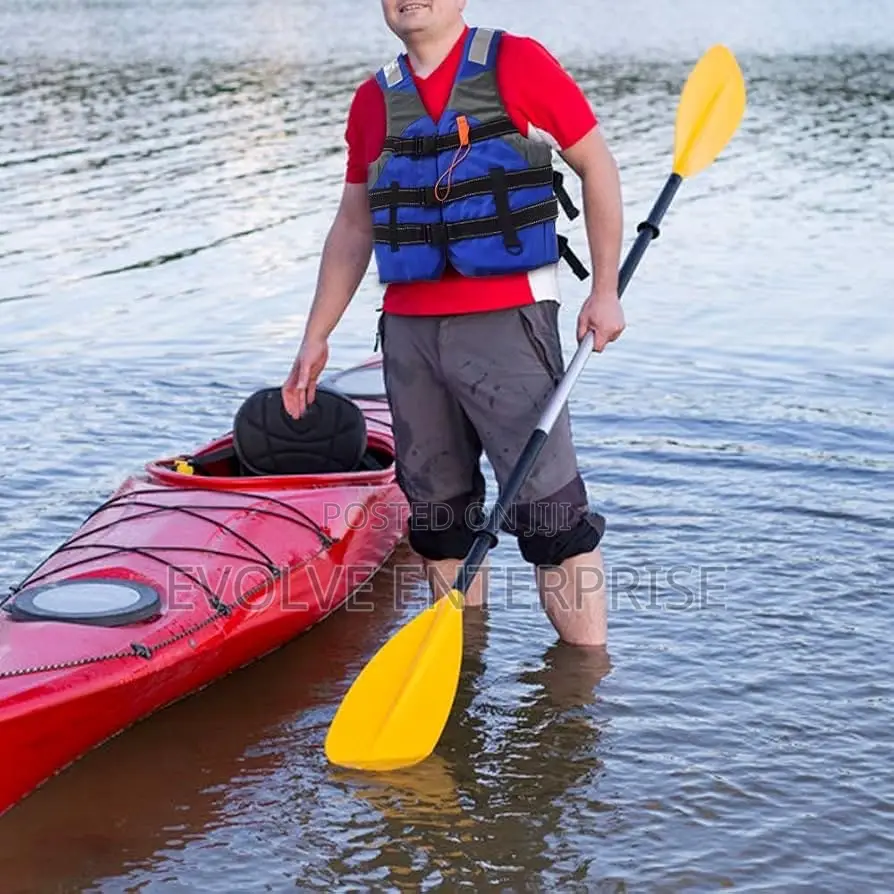 Life Vest With Emergency Whistle Sleeveless Flotation Vest Life Jacket