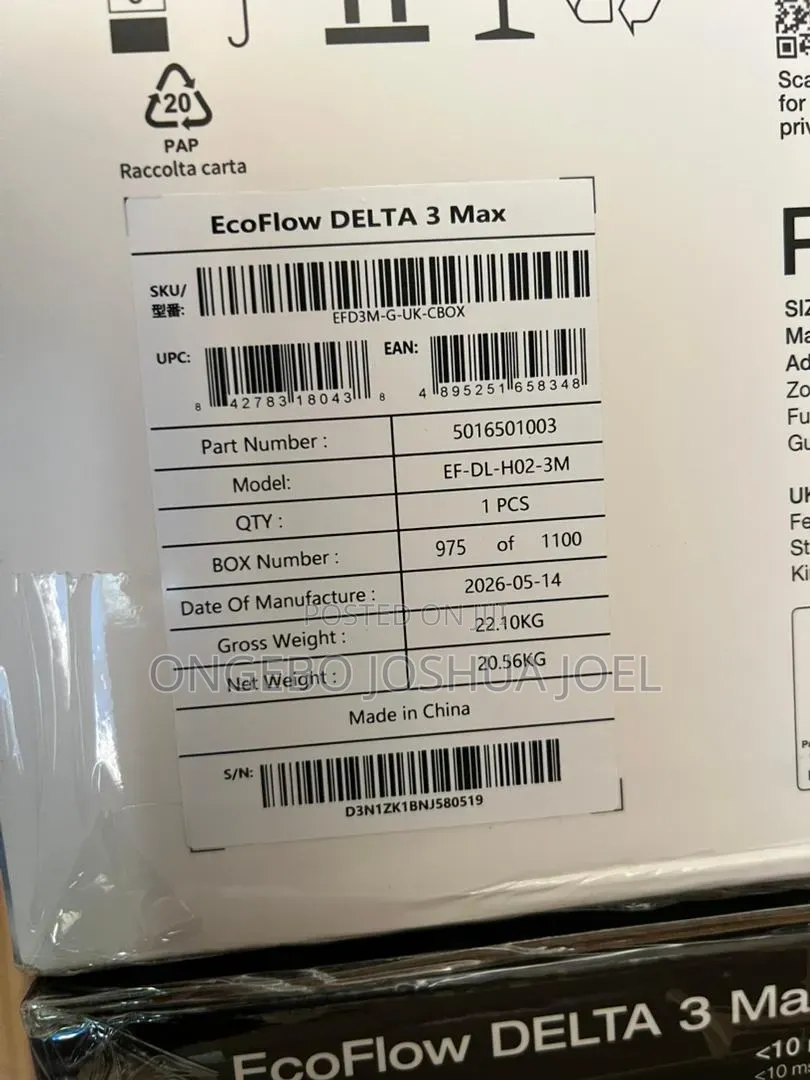 Ecoflow Delta 3 Max
