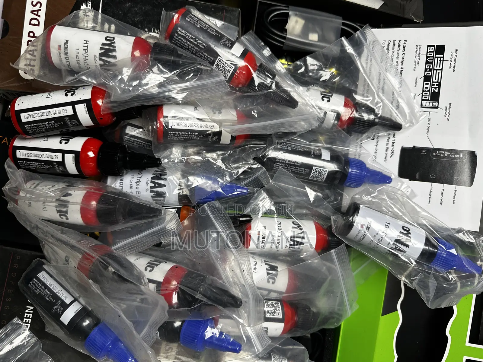 Dynamic Tattoo Inks