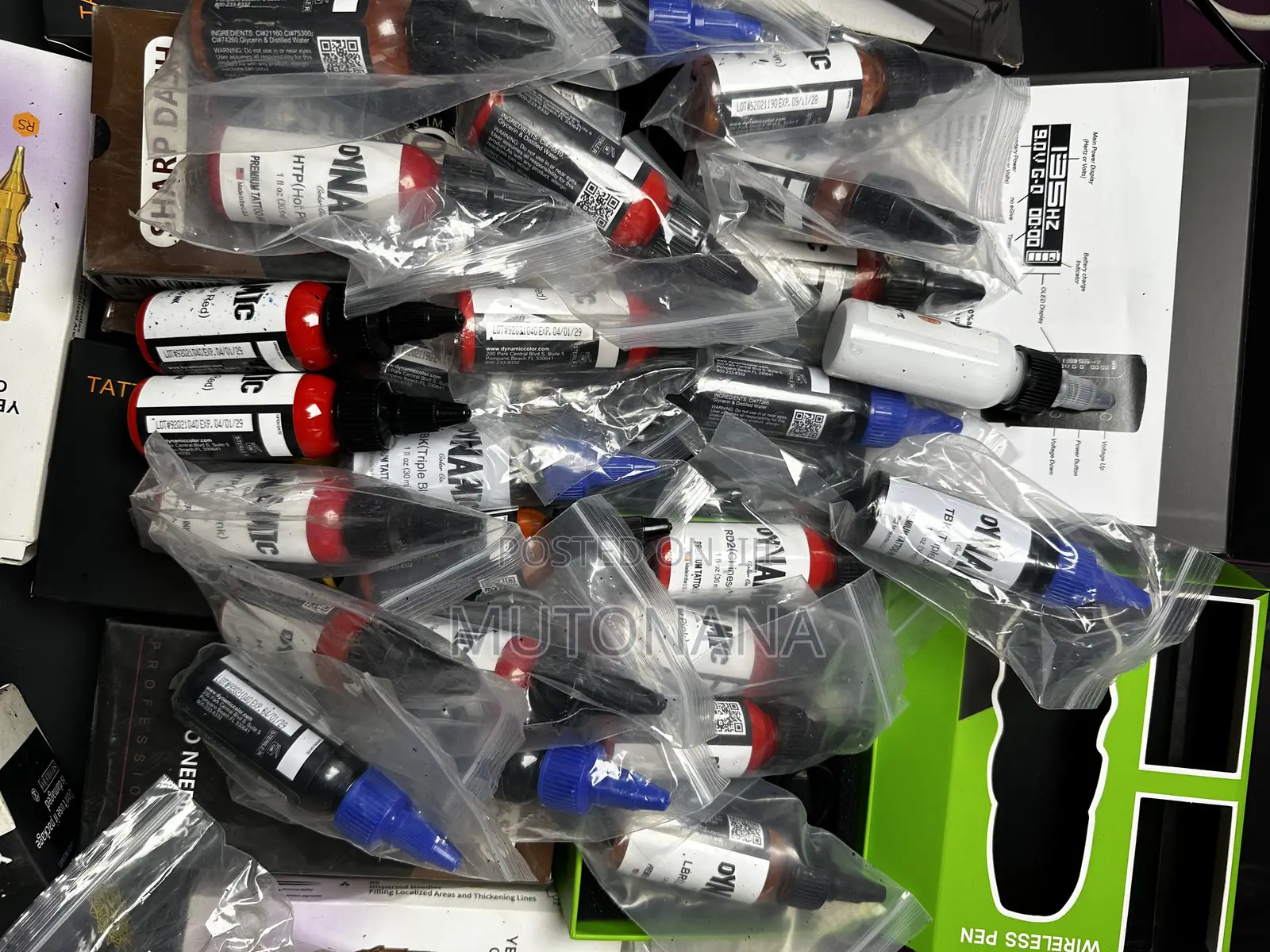 Dynamic Tattoo Inks