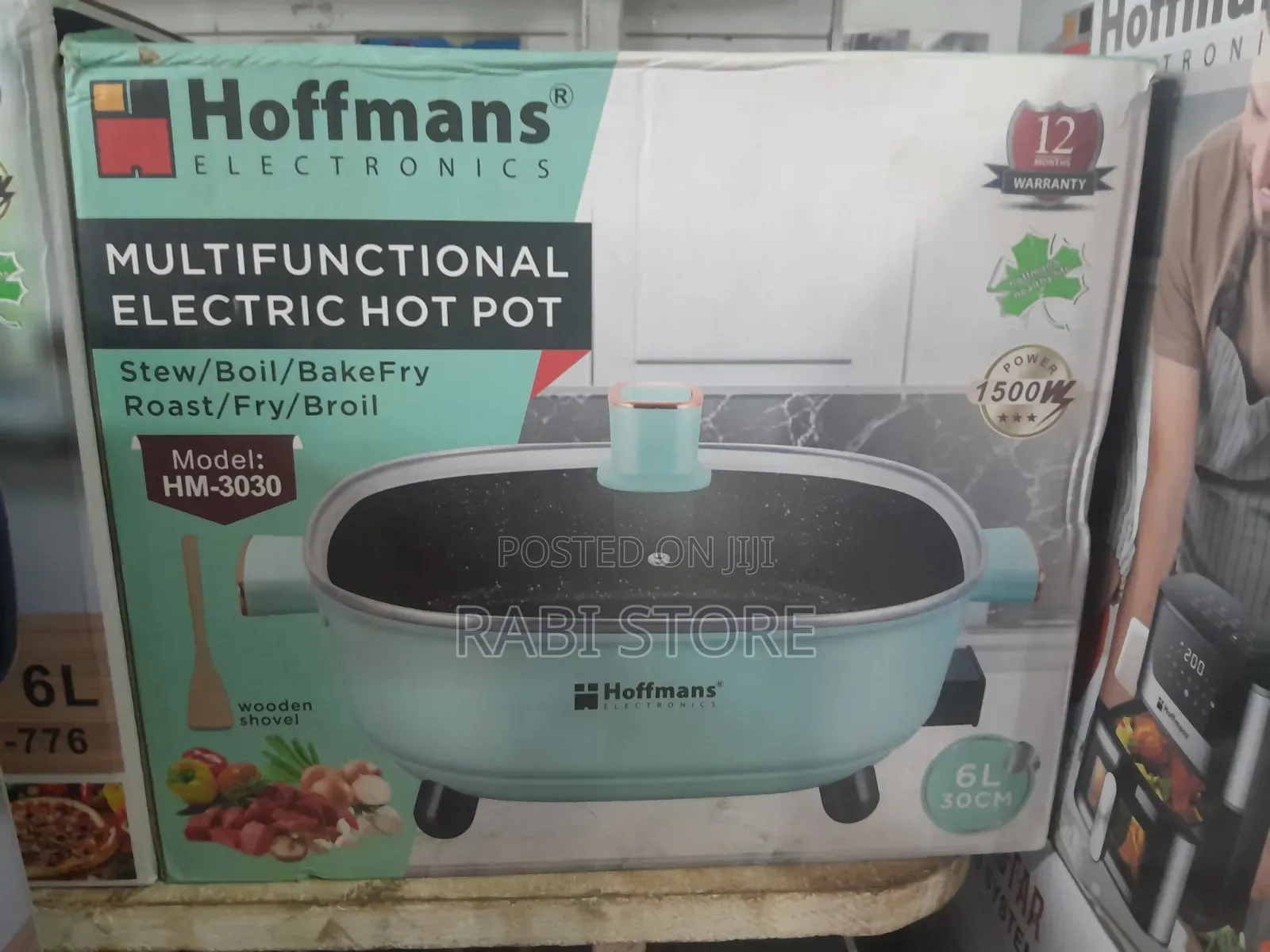 6-Liter Multifunctional Electric Hot Pot