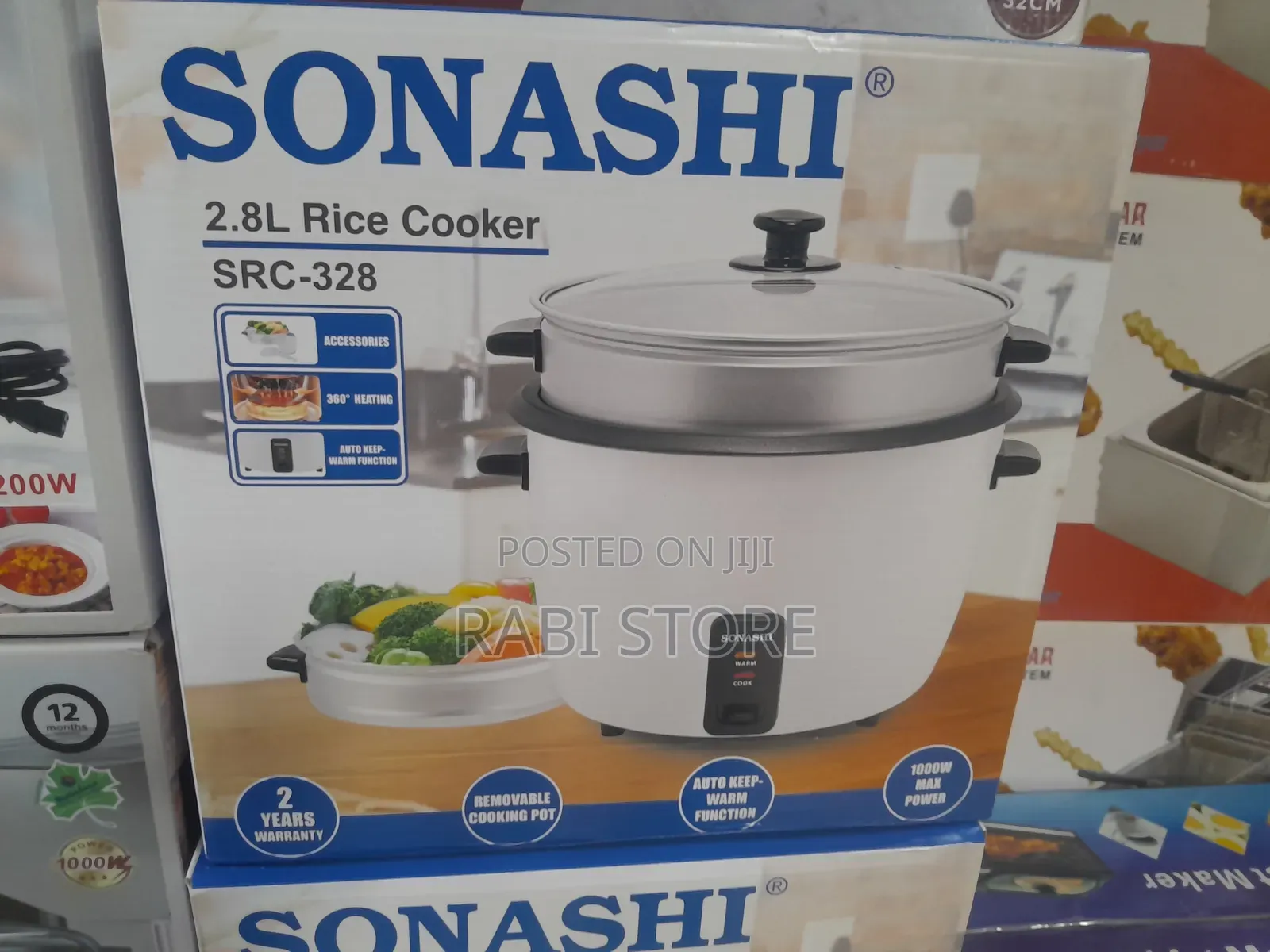 2.81 Sonashi Automatic Rice Cooker / Steamer