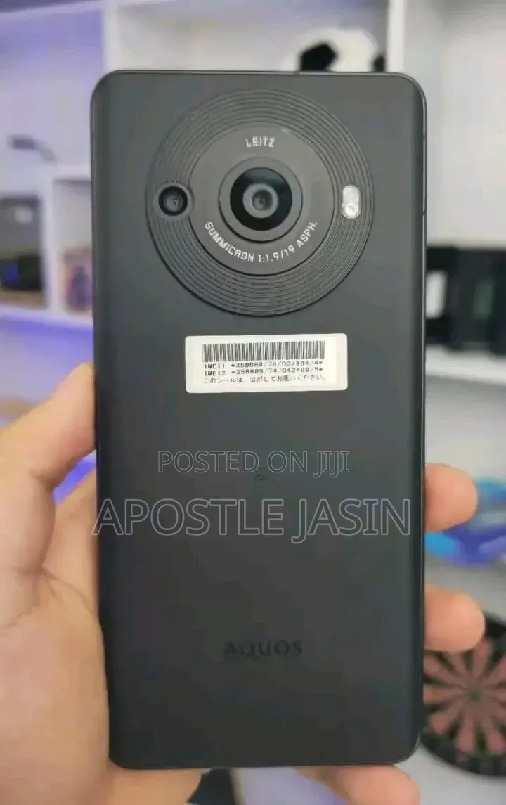 Sharp Aquos R8s pro 256 GB Black