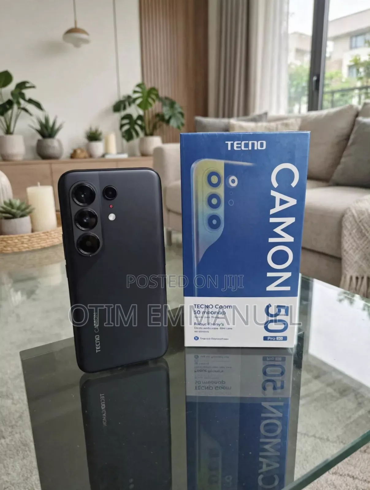New Tecno Camon 50 Ultra 512 GB Black