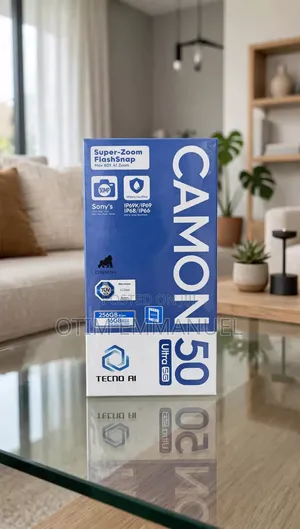 New Tecno Camon 50 Ultra 512 GB Black