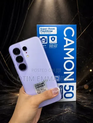New Tecno Camon 50 Ultra 512 GB Purple