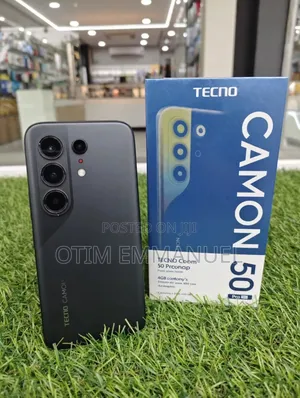 New Tecno Camon 50 Pro 256 GB Black