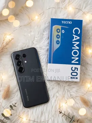 New Tecno Camon 50 Pro 256 GB Black