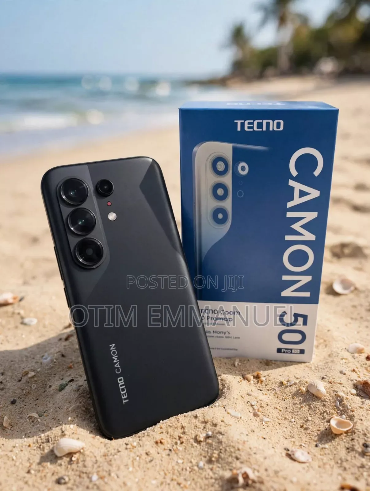 New Tecno Camon 50 Pro 256 GB Black