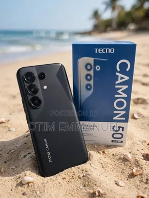 New Tecno Camon 50 Pro 256 GB Black