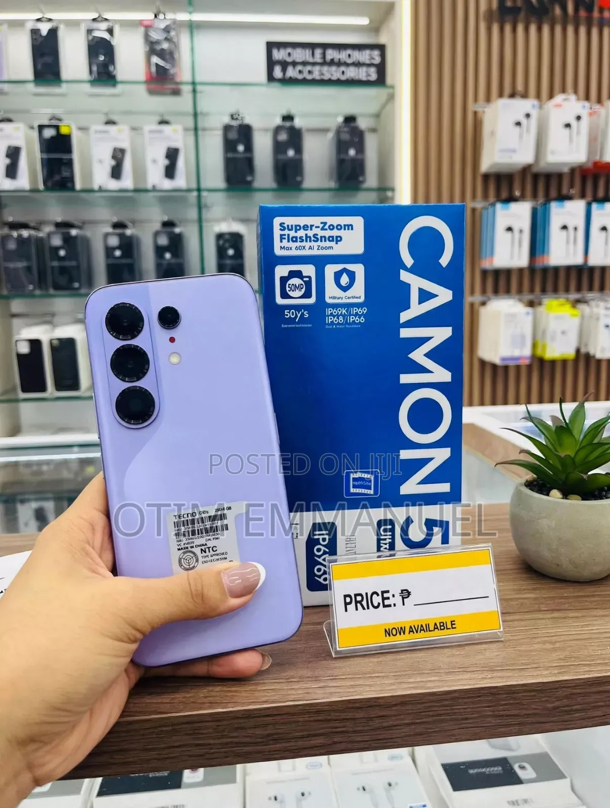 New Tecno Camon 50 Ultra 512 GB Purple