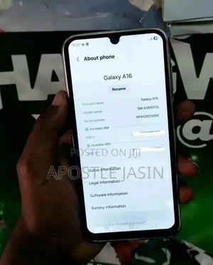 New Samsung Galaxy A16 5G 256 GB Black