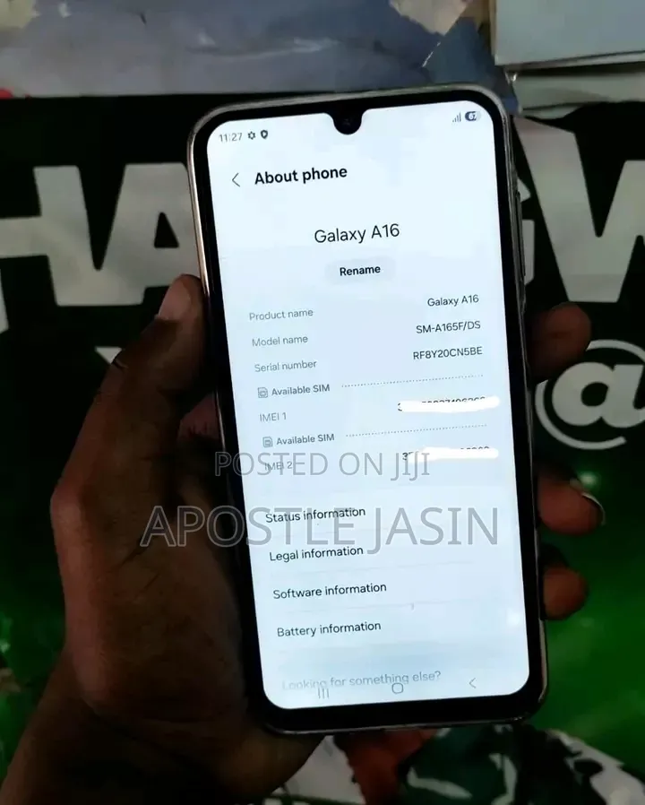 New Samsung Galaxy A16 5G 256 GB Black